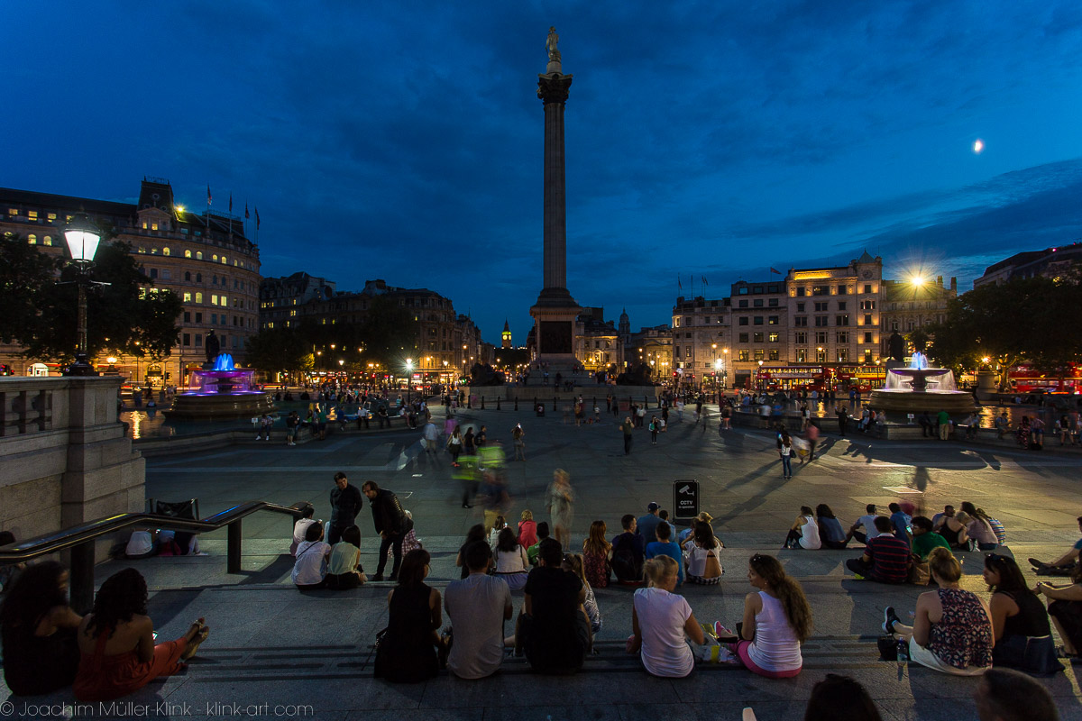 Treffpunkt Trafalgar Square